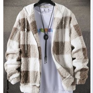 Manfinity Hypemode Buffalo Plaid Print Jacket